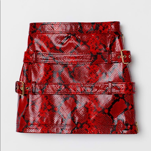 H&M Dresses & Skirts - H&M x Farran Jean Andrea Leather Skirt